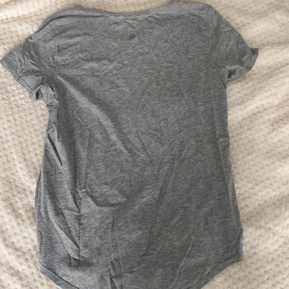 Lululemon grey shirt. Size 4/6.
